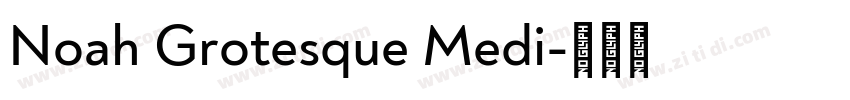 Noah Grotesque Medi字体转换 Noah Grotesque Medi字体转换